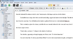 Scrivener screenshot